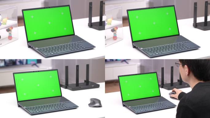 商用4K电脑屏幕抠图抠绿素材