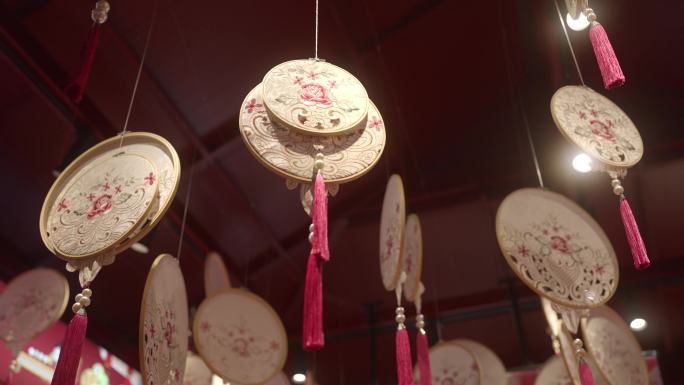 西安大唐不夜城人文空镜头4k