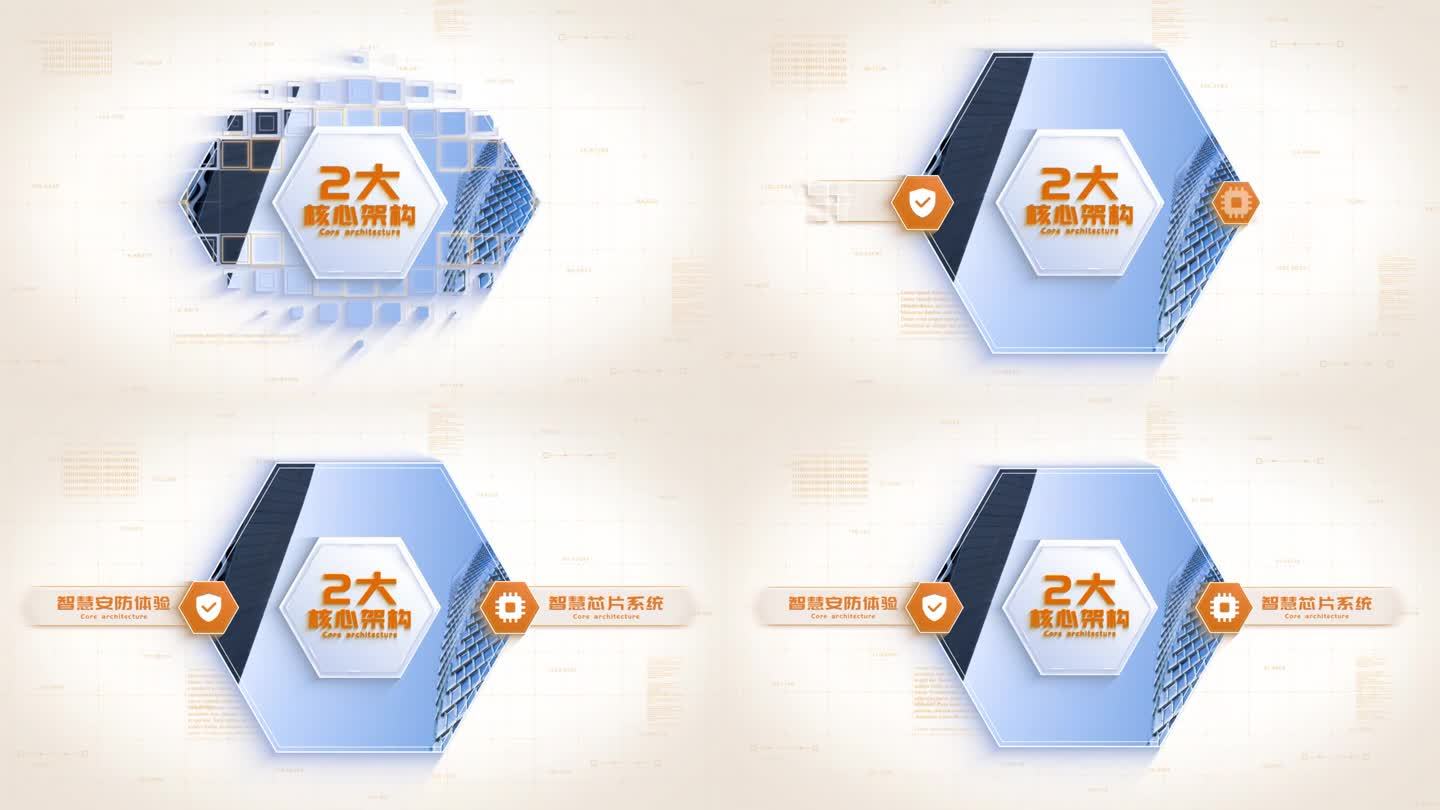 【2】橙色简洁企业项目结构分类