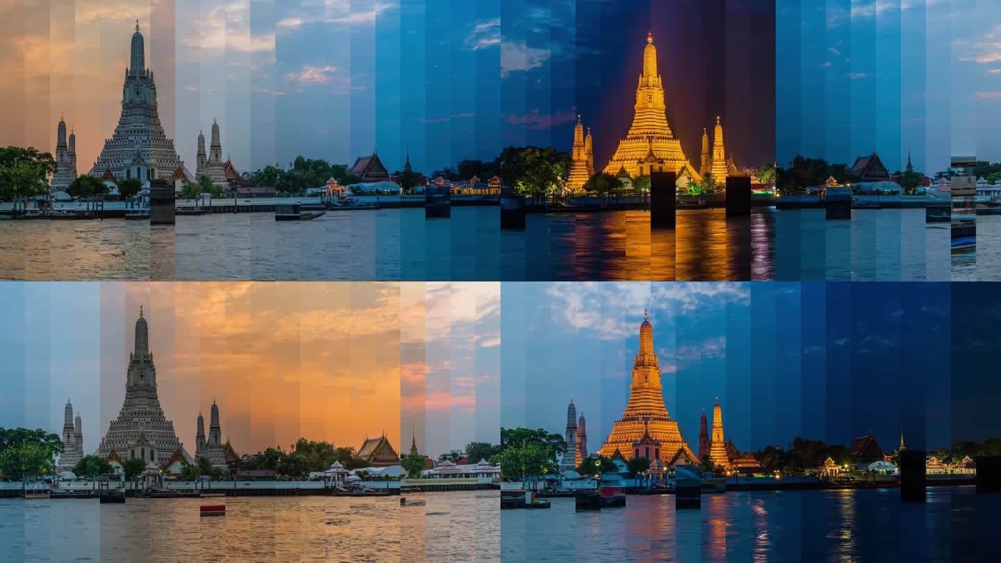 泰国 曼谷 延时摄影 时间切片
