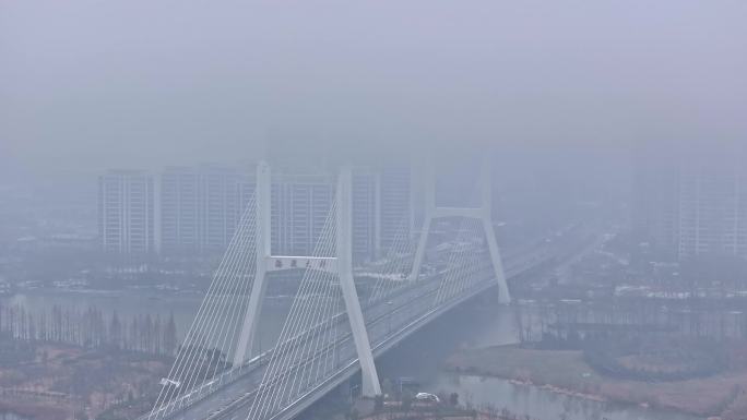 东台雪景