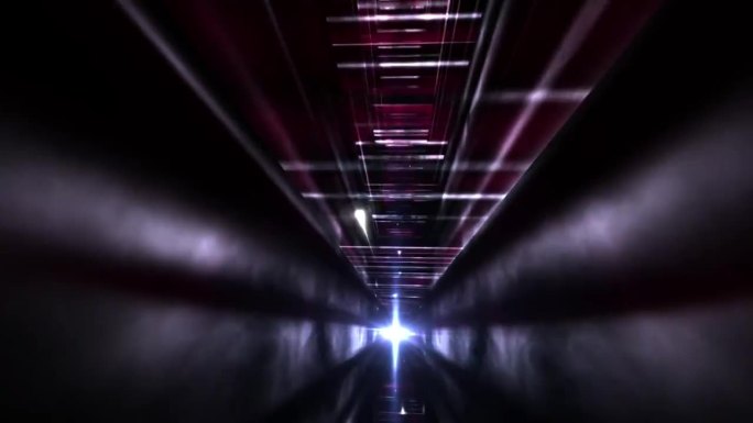 闪亮的黑光隧道动画