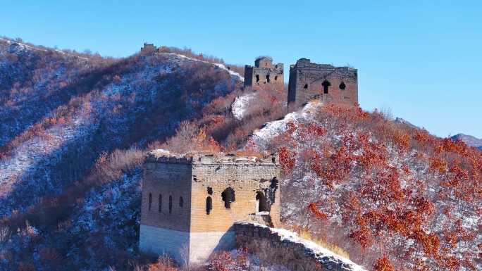 董家口长城雪景B长焦