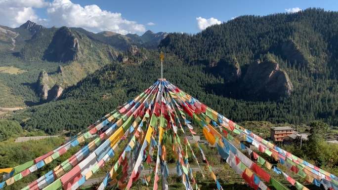 扎尕那沿途甘南风景旅游景点宣传片自驾美景