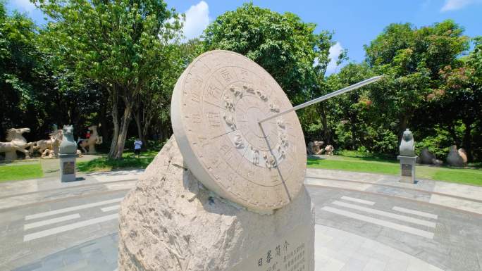 古代天文计时器日晷日规