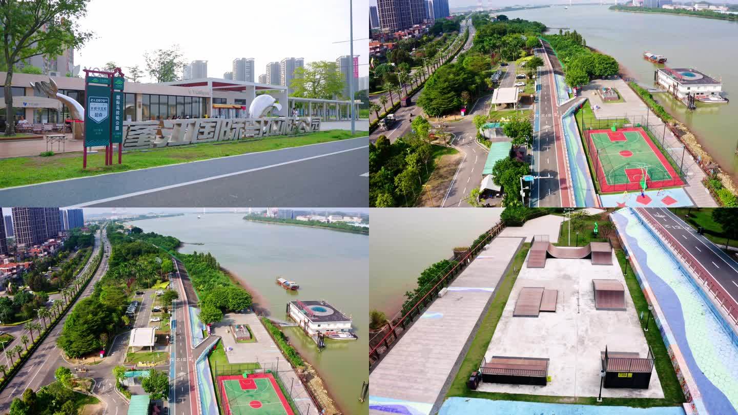 江门蓬江西江绿道运动公园国际马拉松公园