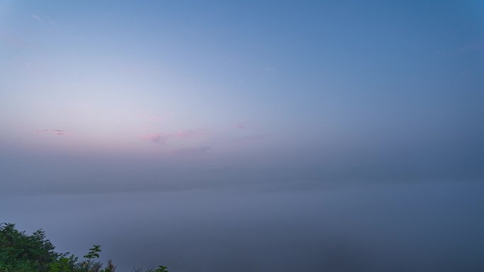 重庆周家山日出云海延时