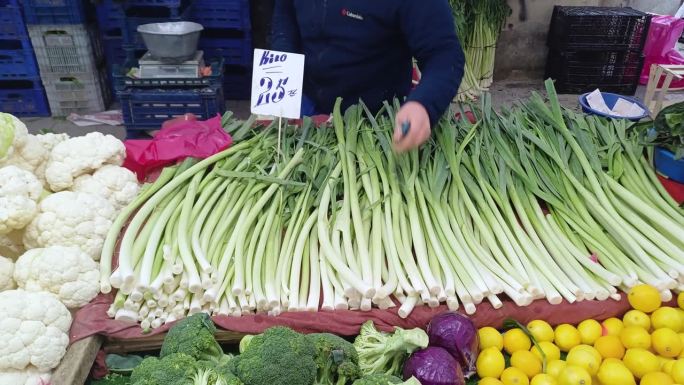 当地和蔬菜市场