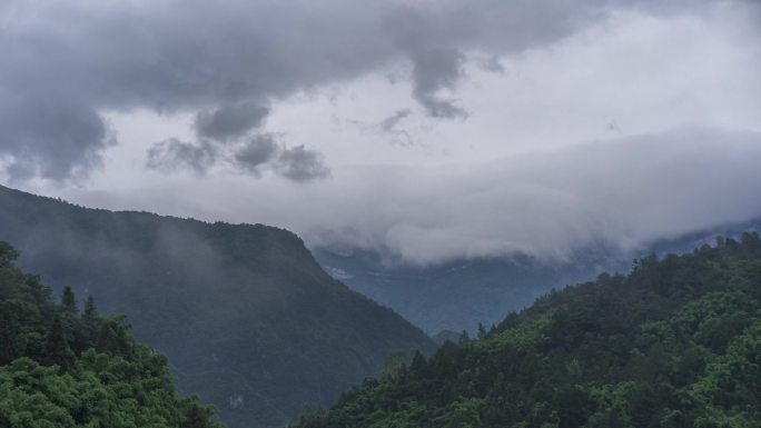 重庆金佛山云海延时