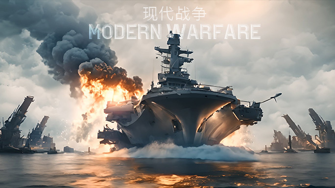 现代战争军事化领域武器展示CG影片