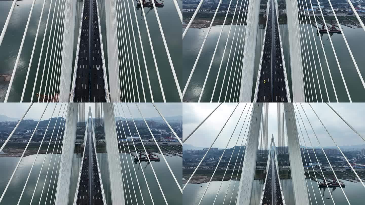 重庆城市风光白居寺大桥