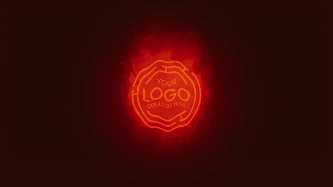 炫酷燃烧logo动画