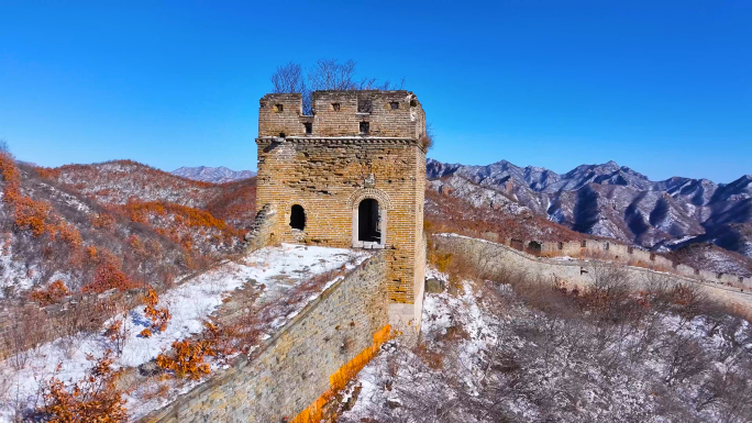 董家口长城雪景C长焦