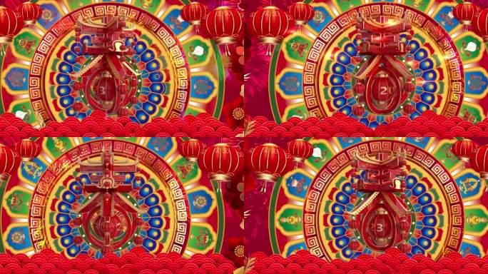 藏式春节背景