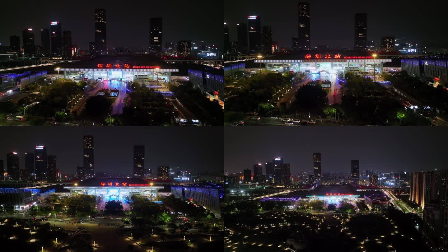 深圳火车北站夜景
