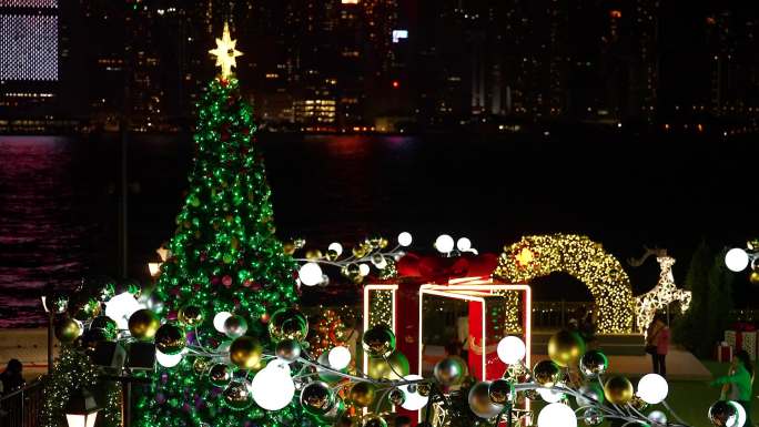 香港冬日旅游节西九龙圣诞小镇圣诞节合集3
