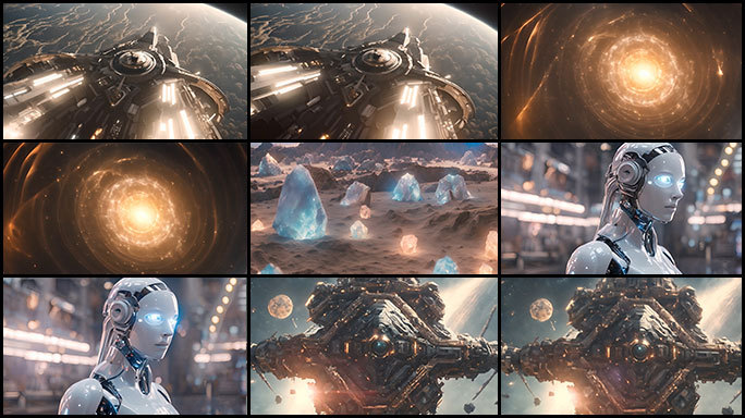 宇宙太空世界星际殖民科幻CG影片