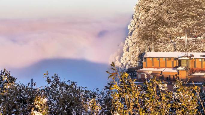 重庆南川：雪后金佛山绮丽风光