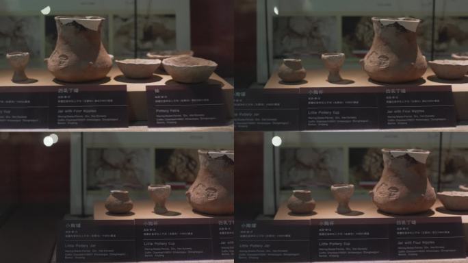 陕西西安自然博物馆远古器具