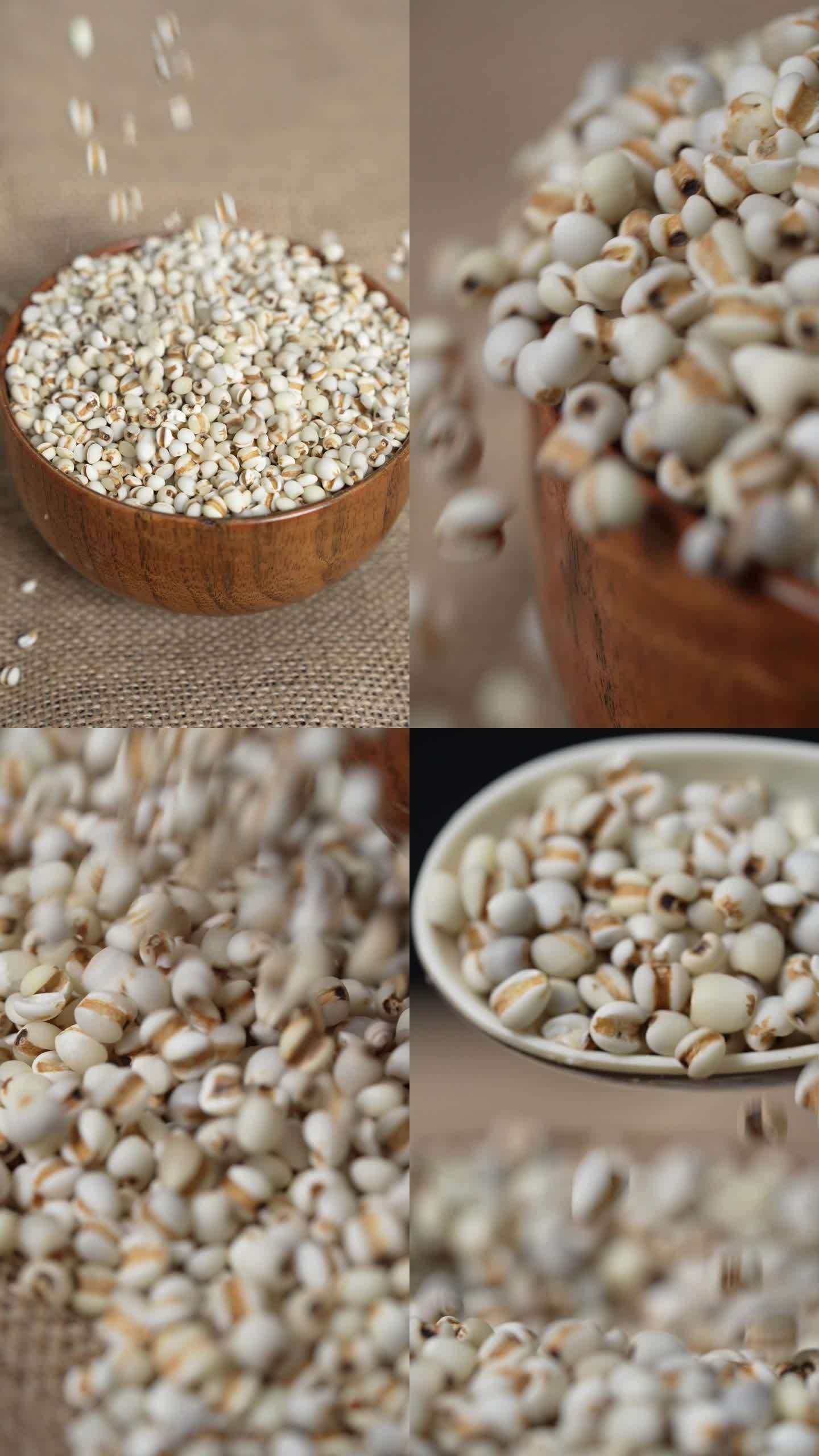 五谷杂粮 薏米竖版素材