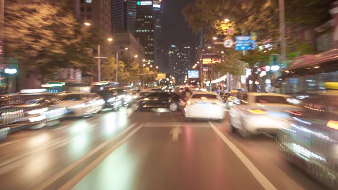 汽车道路隧道穿梭 驾驶汽车