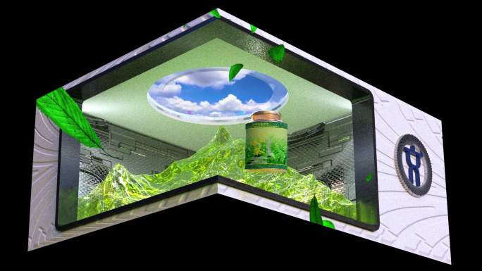 产品展示裸眼3D视频 茶叶裸眼3D视频
