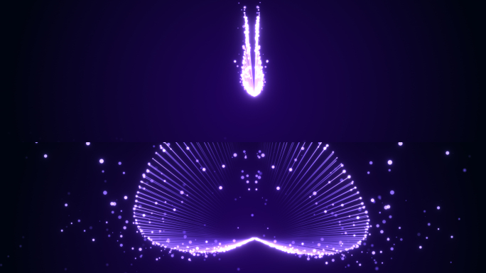 舞台粒子光线3-翅膀-模板