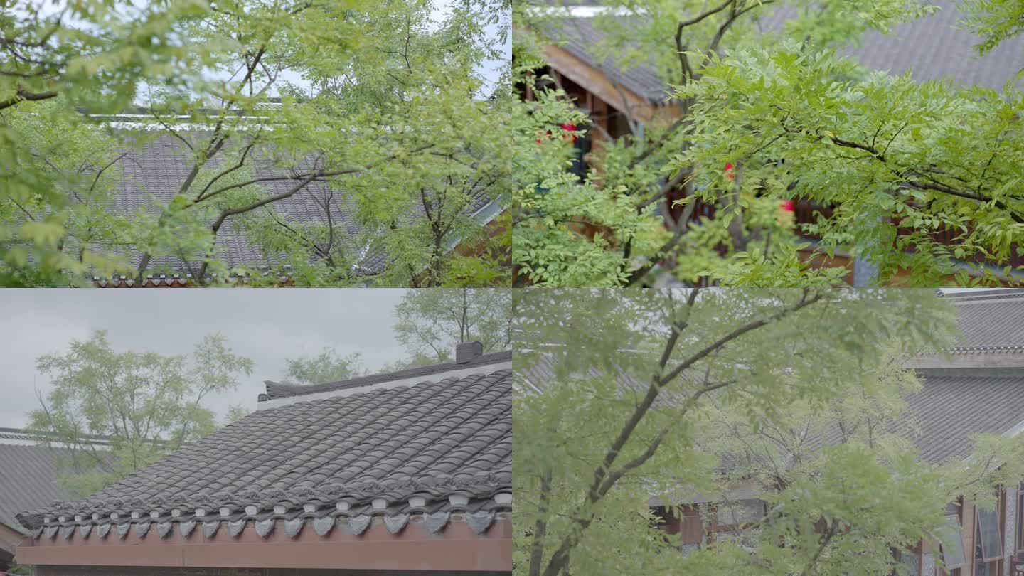 中式古代传统建筑园林