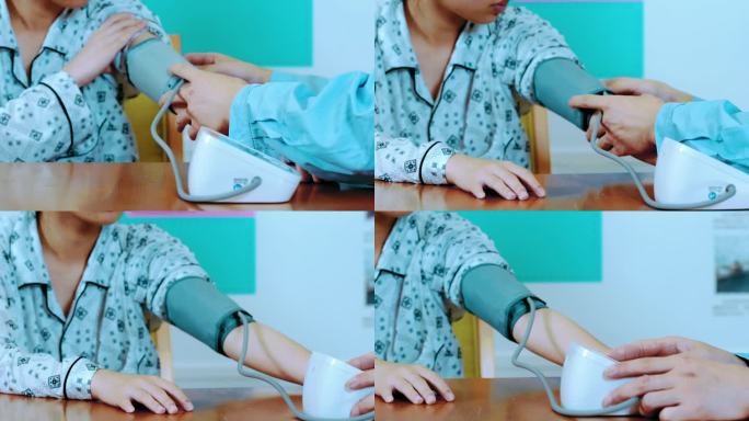 【4K】护理实训老年护理测量血压