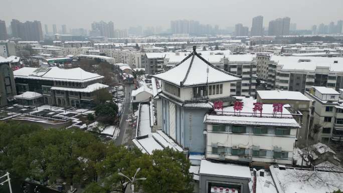 镇江雪景