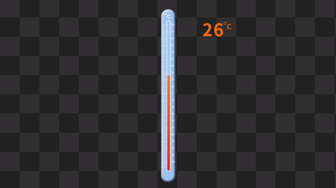 温度计（透明底）