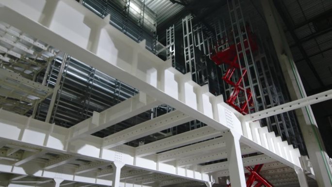 工业园区载客货梯，用于楼层货物运输