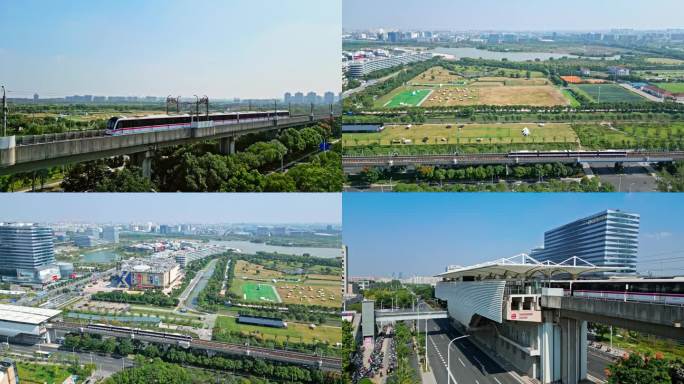 上海森兰国际 外高桥宣传片4K航拍