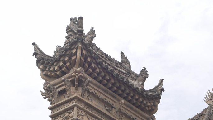 中式古代民俗建筑