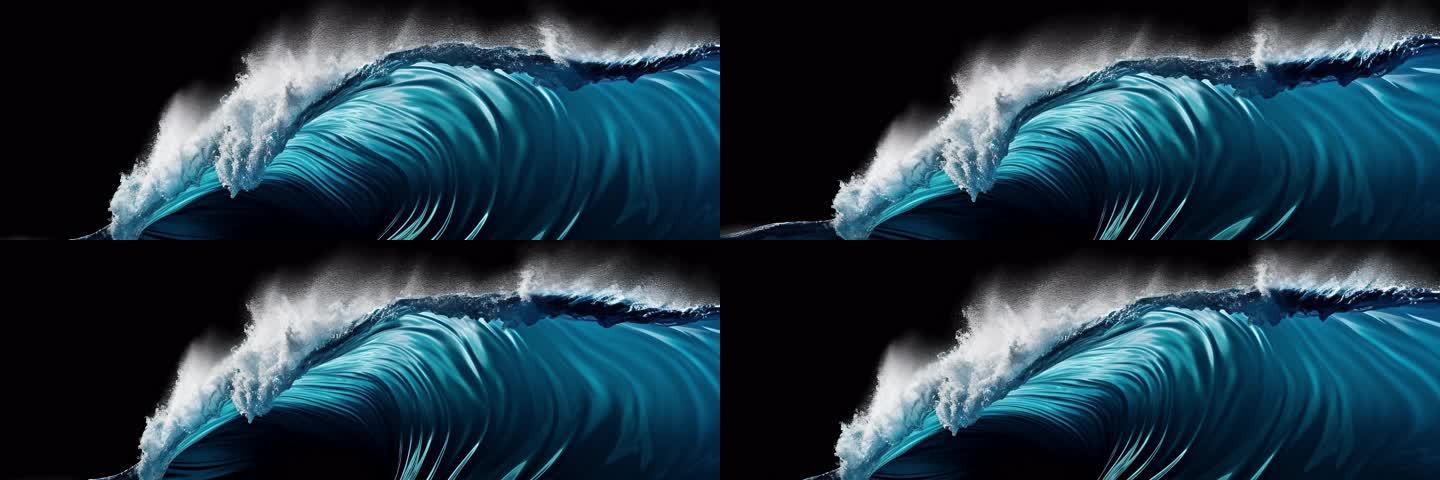 6lk抽象海浪 大海 波涛 波浪 海水