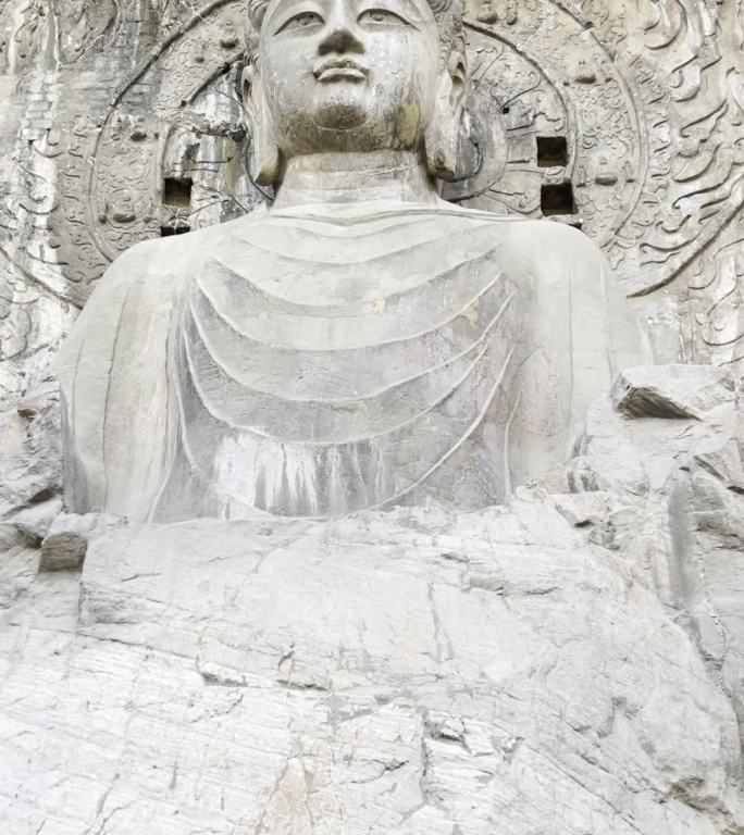 洛阳龙门石窟竖屏竖屏素材