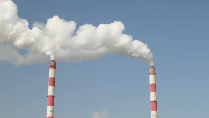 烟筒-烟雾-环境保护-环境治理