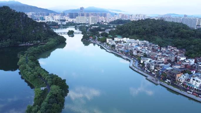 肇庆星湖岩前网红街