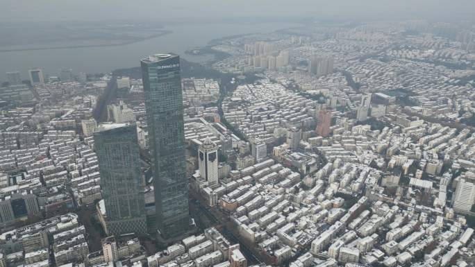 镇江雪景