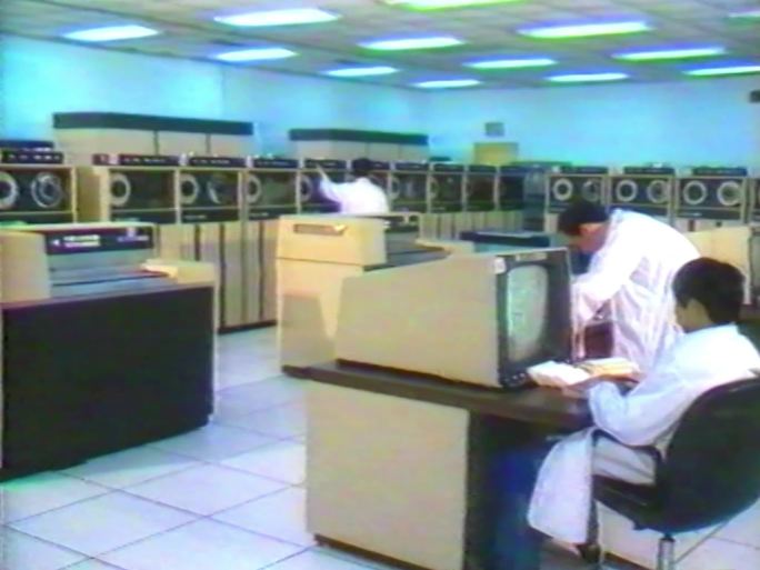 7080年代 信息化 老电脑 改革开放