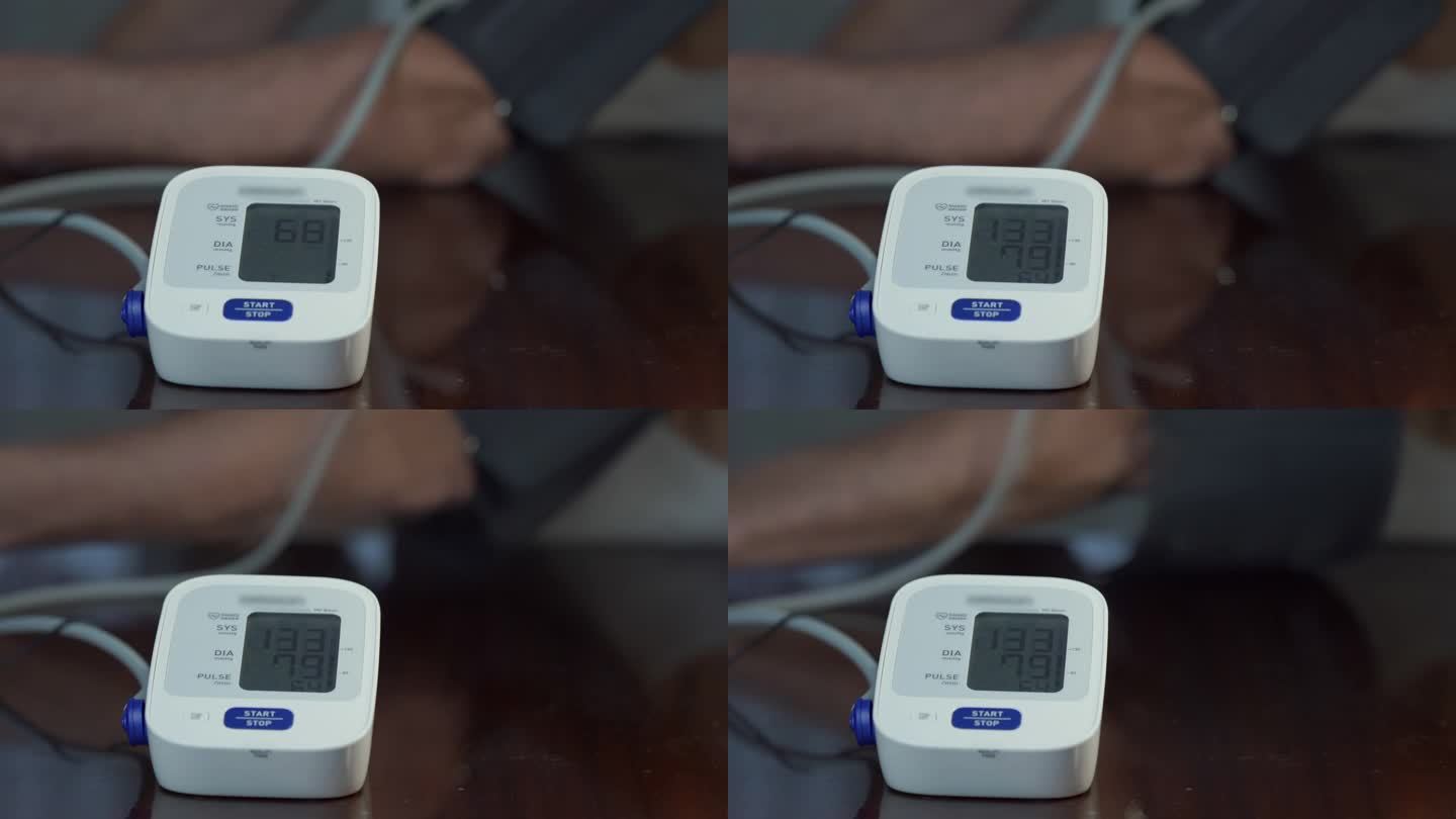 血压监测仪可以近距离测量病人的血压