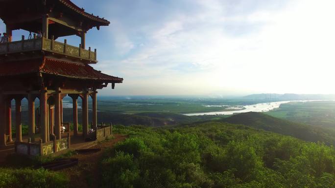 鹿门山汉江