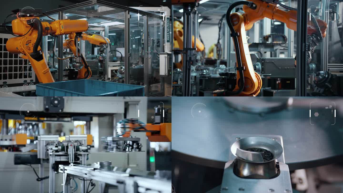 钢铁制造车间生产制造工厂工业制造智慧工厂
