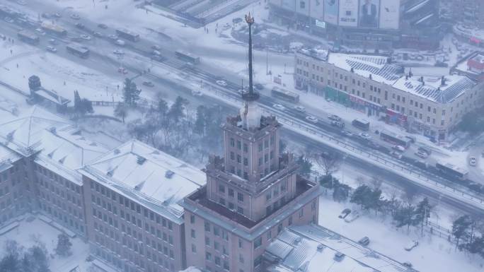 工程师的摇篮：大雪纷飞的哈尔滨工业大学