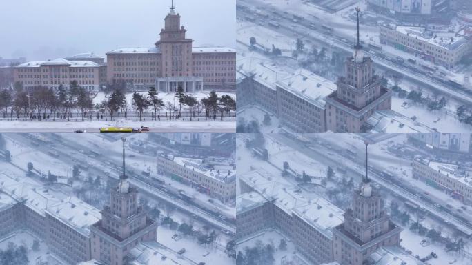工程师的摇篮：大雪纷飞的哈尔滨工业大学