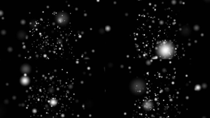 4K-冬季下雪-飘雪-过年新年氛围-冬天