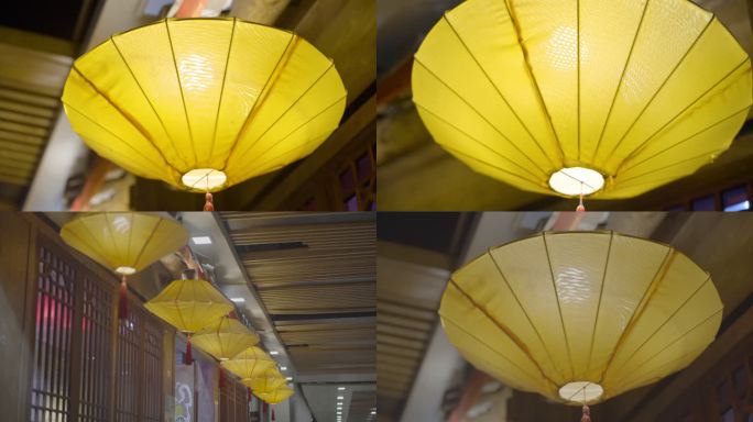 餐馆中国风装饰灯笼