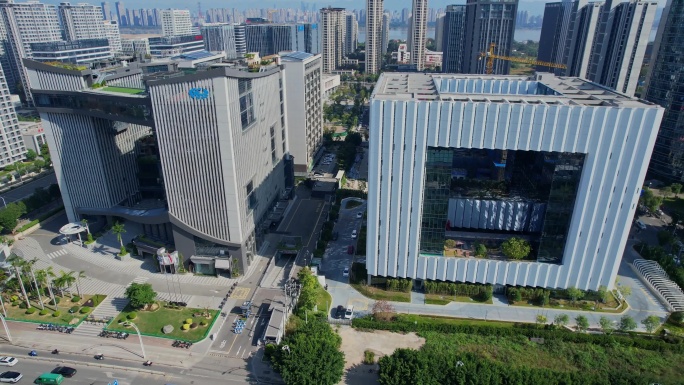 航拍福州市建筑设计院