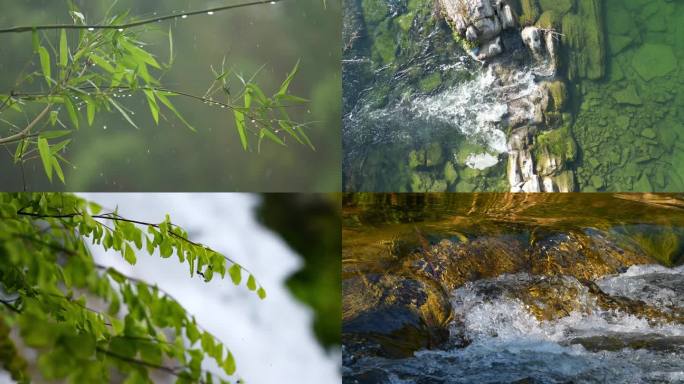 自然山水风景河流溪流水源水域生态环境