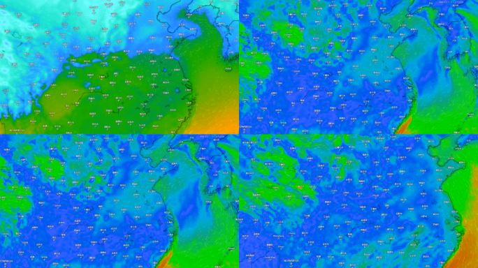 2023年12月超强冷空气寒潮冷空气南下